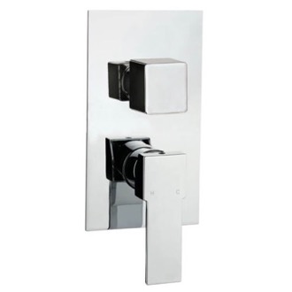 Diverter Contemporary Built In Three Way Shower Diverter, Rough-In Valve Included Remer Q93US